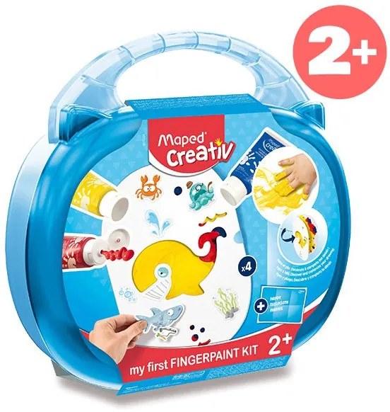 Súprava MAPED Creativ Early Age Prstové farby