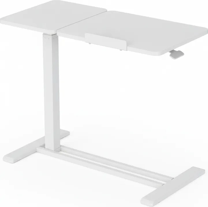 Mobilný výškovo nastaviteľný stolík, 800 x 400 mm