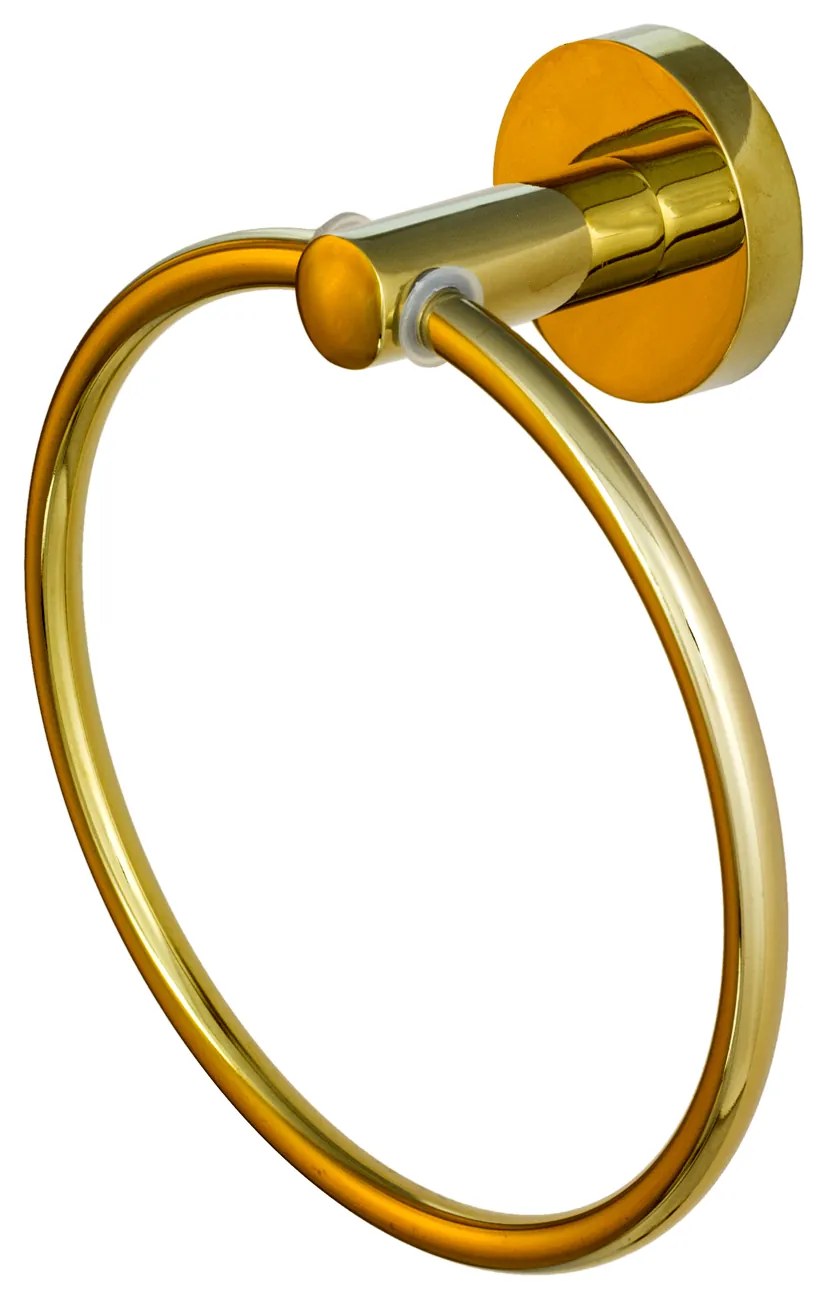 Gamma Roy, okrúhly držiak na uterák 15cm, zlatá lesklá, GMA-UR-ROY-GD