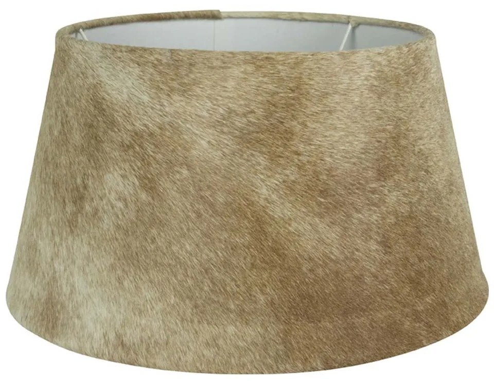 Tienidlo lampy z kravskej kože béžová - Ø 40 * 22,5cm Tienidlo lampy z kravskej kože béžová - Ø 40 * 22,5cm
