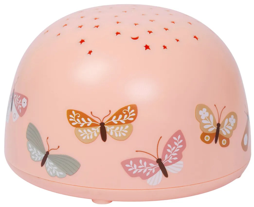 A Little Lovely Company - lampa s projektorom - motýliky