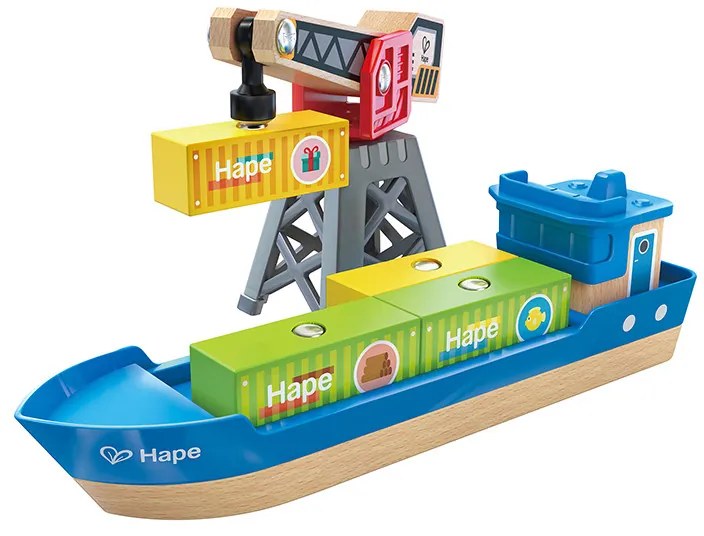 Nákladná loď a žeriav