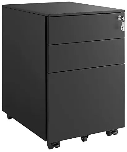 Mobilná skrinka na spisy SONGMICS OFC60BK