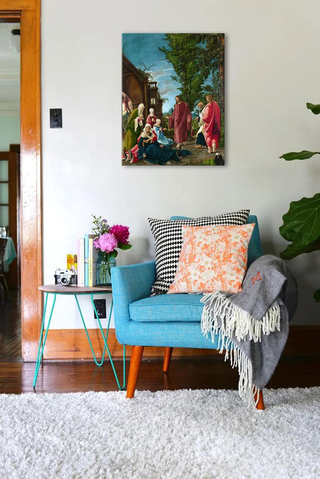 Obraz na plátne Albrecht Altdorfer - Kristus odchádza od svojej Matky | rôzne rozmery