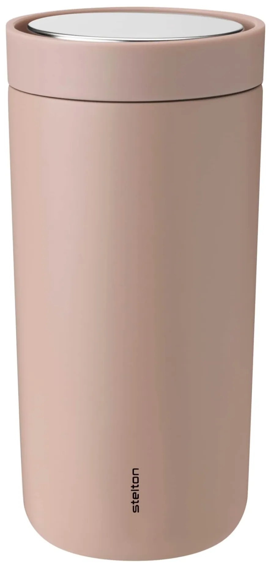 Stelton Nerezový termohrnček To Go Click Heather 400 ml