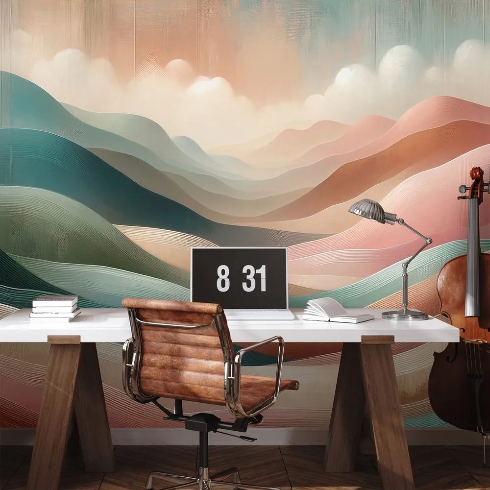 Samolepiaca tapeta sen o farebných horách