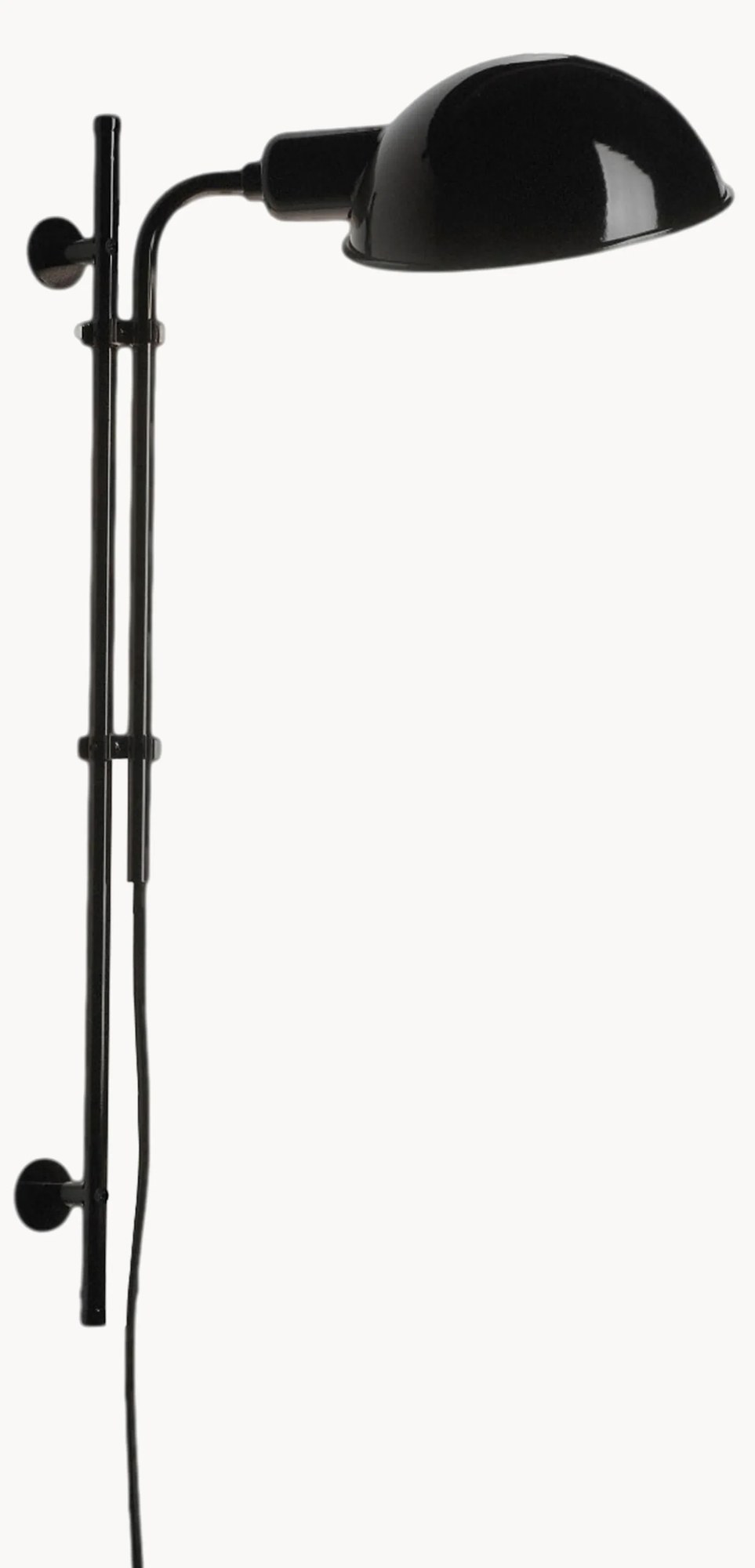 Nástenné svietidlo so zástrčkou a nastaviteľným tienidlom Funiculí