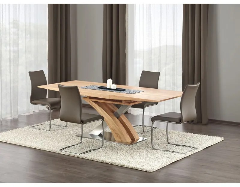 Jedálenský stôl Sandor, dub zlatý