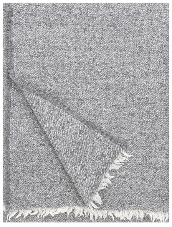 Vlnená deka Sara 140x180, sivá