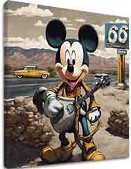 Obraz na plátne - Mickey Mouse Country Spevák