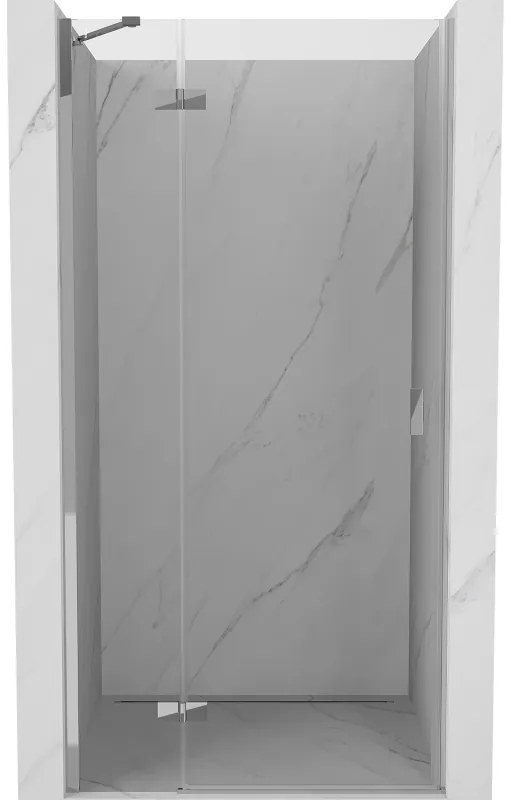 Mexen Mist-H, 1-krídlové sprchové dvere ľavé 115 cm, číre sklo, chrómový profil, 8A5-115-000-01-00-L