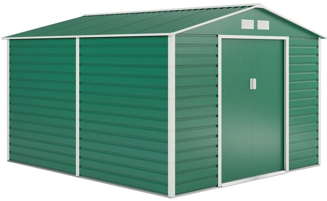 Záhradný domček G21 GAH 884 - 277 x 319 cm, zelený 63900569