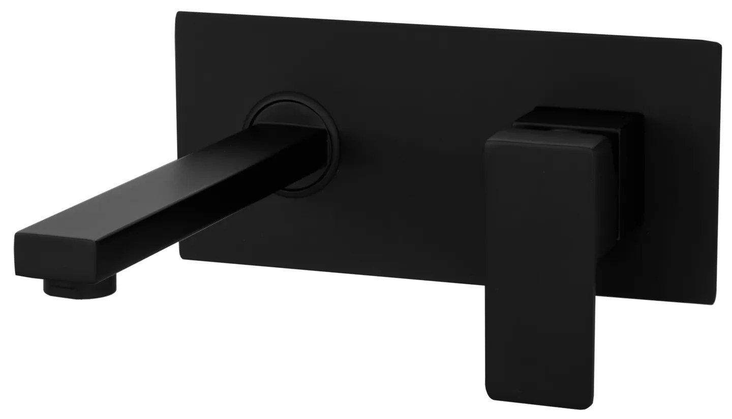 Gamma Cube, podomietková umývadlová batéria, čierna matná, GMA-BCEUPT-BK