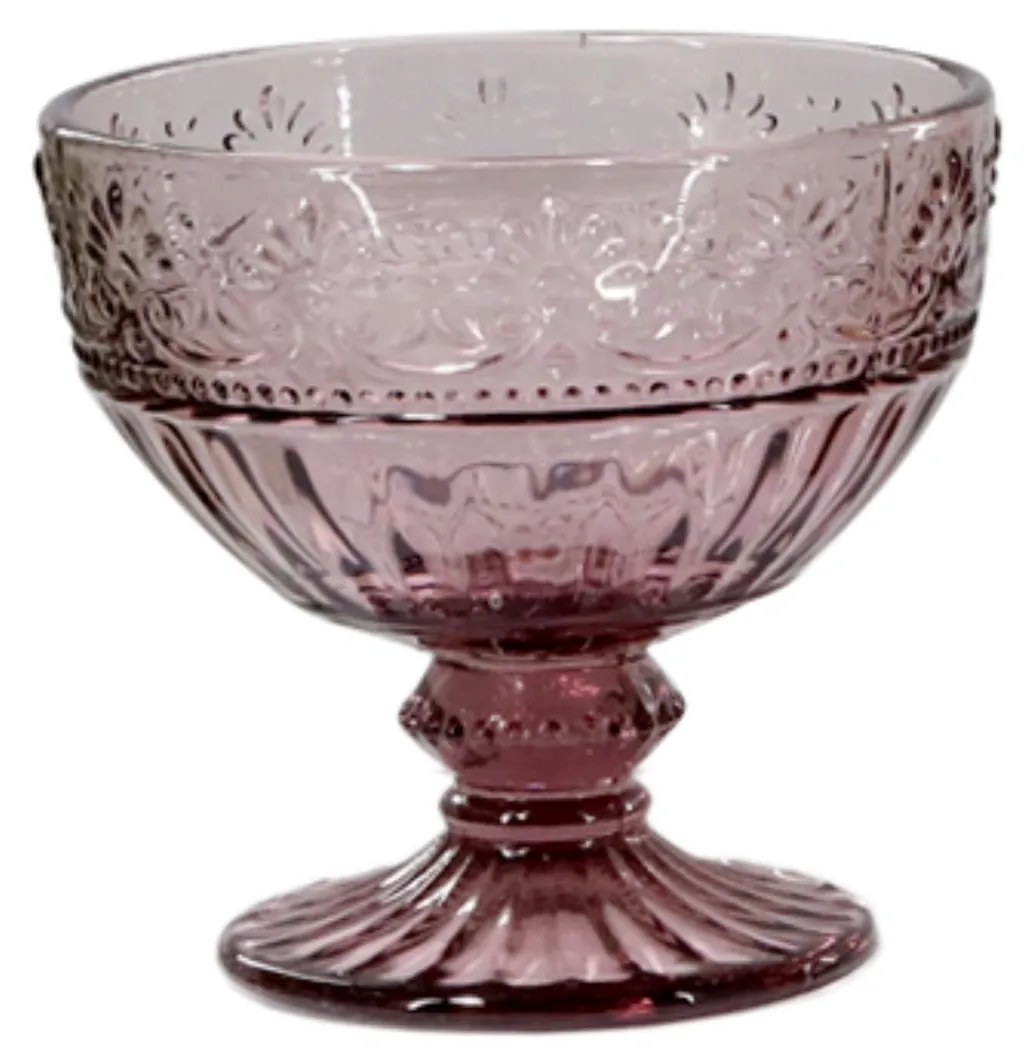 Chic Antique Sklenený pohár Saint-Émilion 260 ml tmavo rúžová