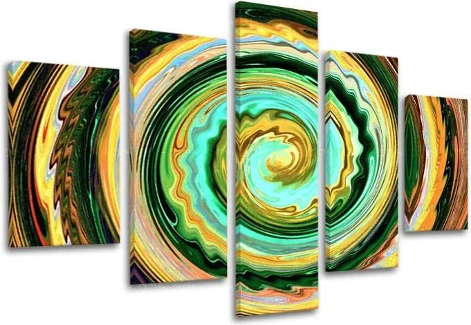 Obraz na stenu 5 dielny ABSTRAKT XOBAB079E50