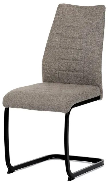 Autronic BONTEC Jedálenská stolička, hnedá, látka, DCL-438 BR2 Farba: Hnedá