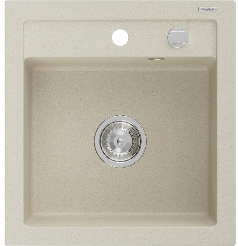 Mexen Vito - drez granitový 52,0x49,0cm, 1-komorový, béžová, 6503521000-69