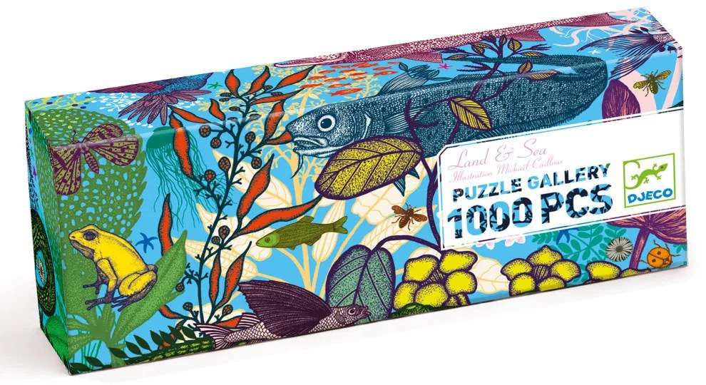 Puzzle - Zem a more - 1000 ks