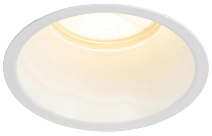 Inteligentné zapustené bodové svietidlo biele IP44 vr. Wifi GU10 70mm - Dept