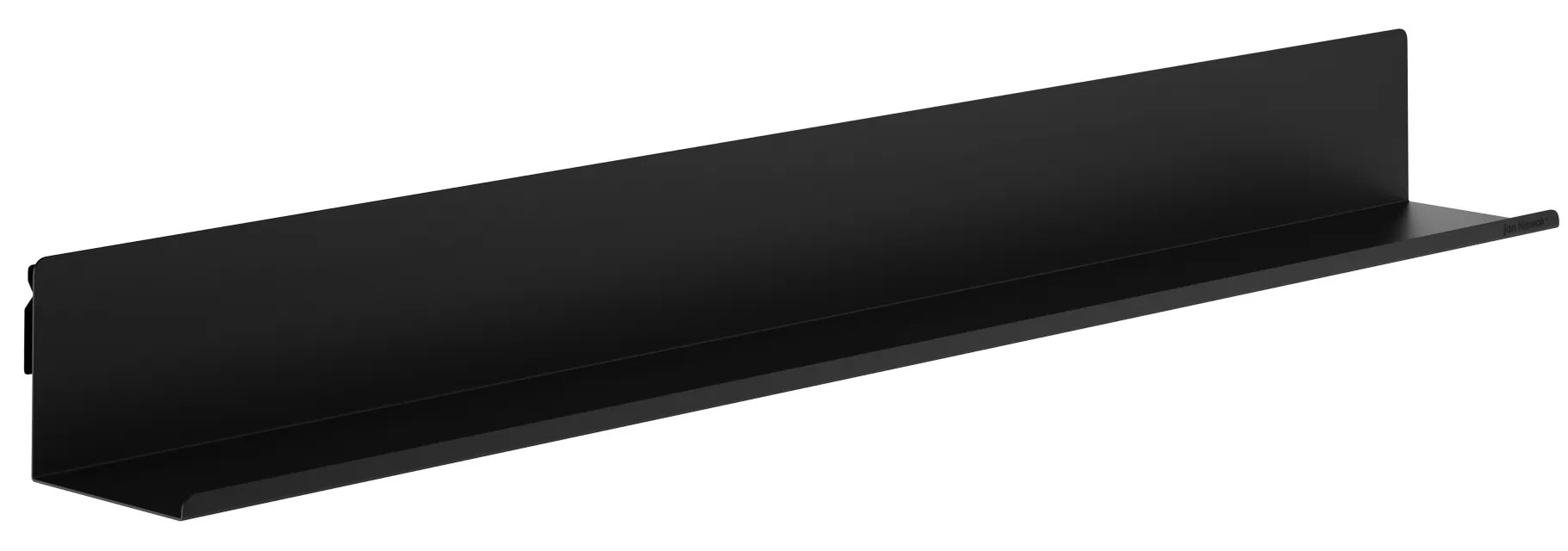 Závesná polica JOANNE 1200 mm, čierna
