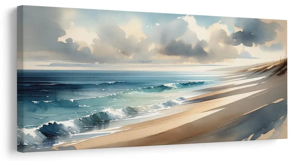 Obraz dotyk mora na plátne
