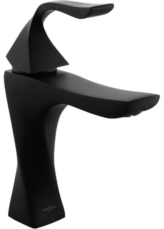 Mexen Estrella, umývadlová batéria, čierna, 72300-70