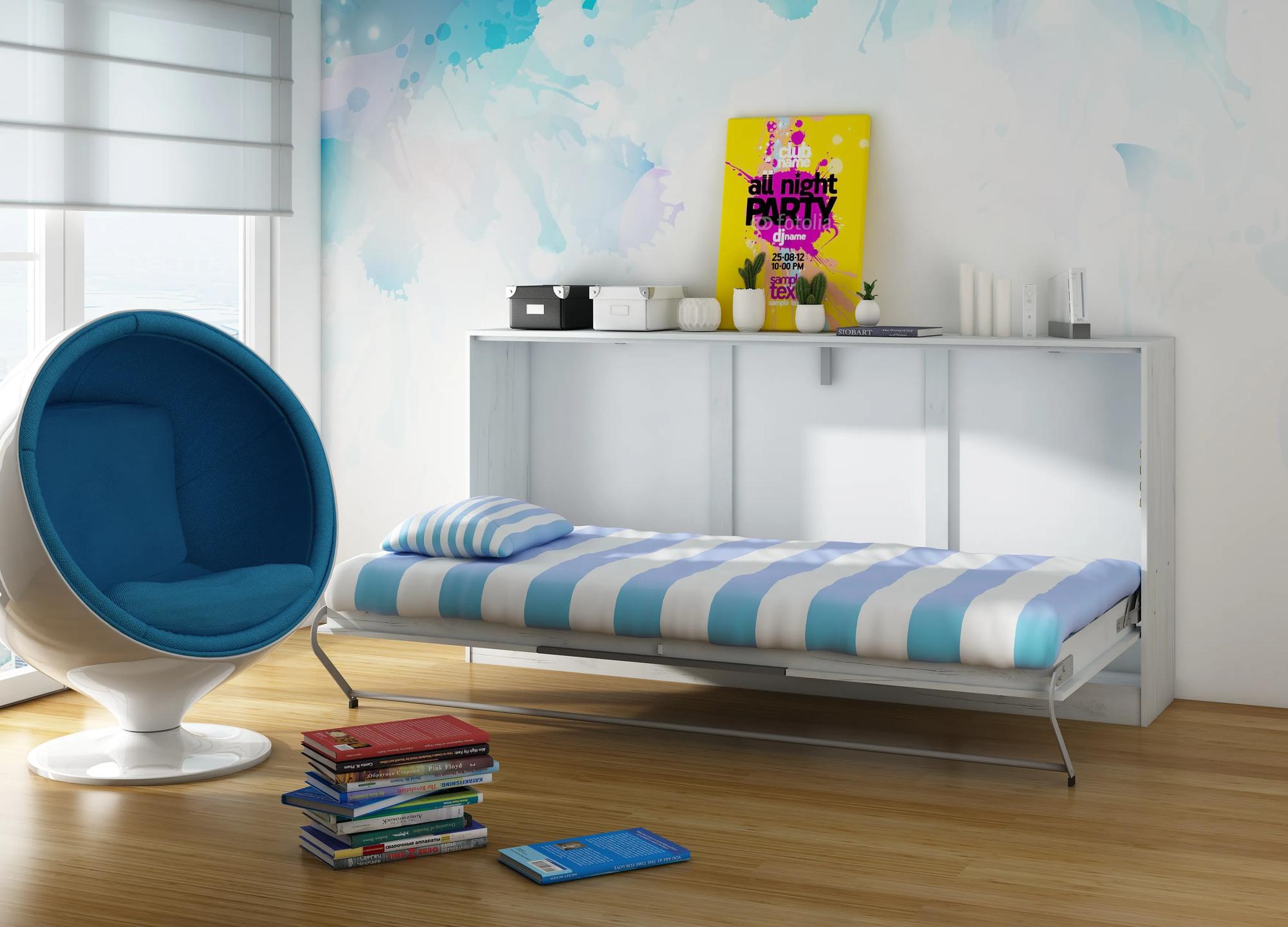 Rozkladacia posteľ Russel (s roštom) (craft biely). Vlastná spoľahlivá doprava až k Vám domov. 1060985