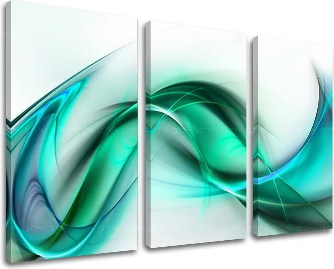 Obraz na stenu 3 dielny ABSTRAKT AB108E30