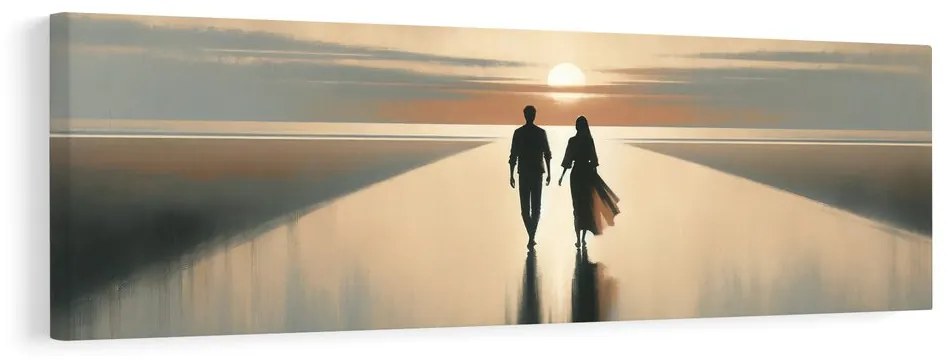 Obraz spolu k horizontu