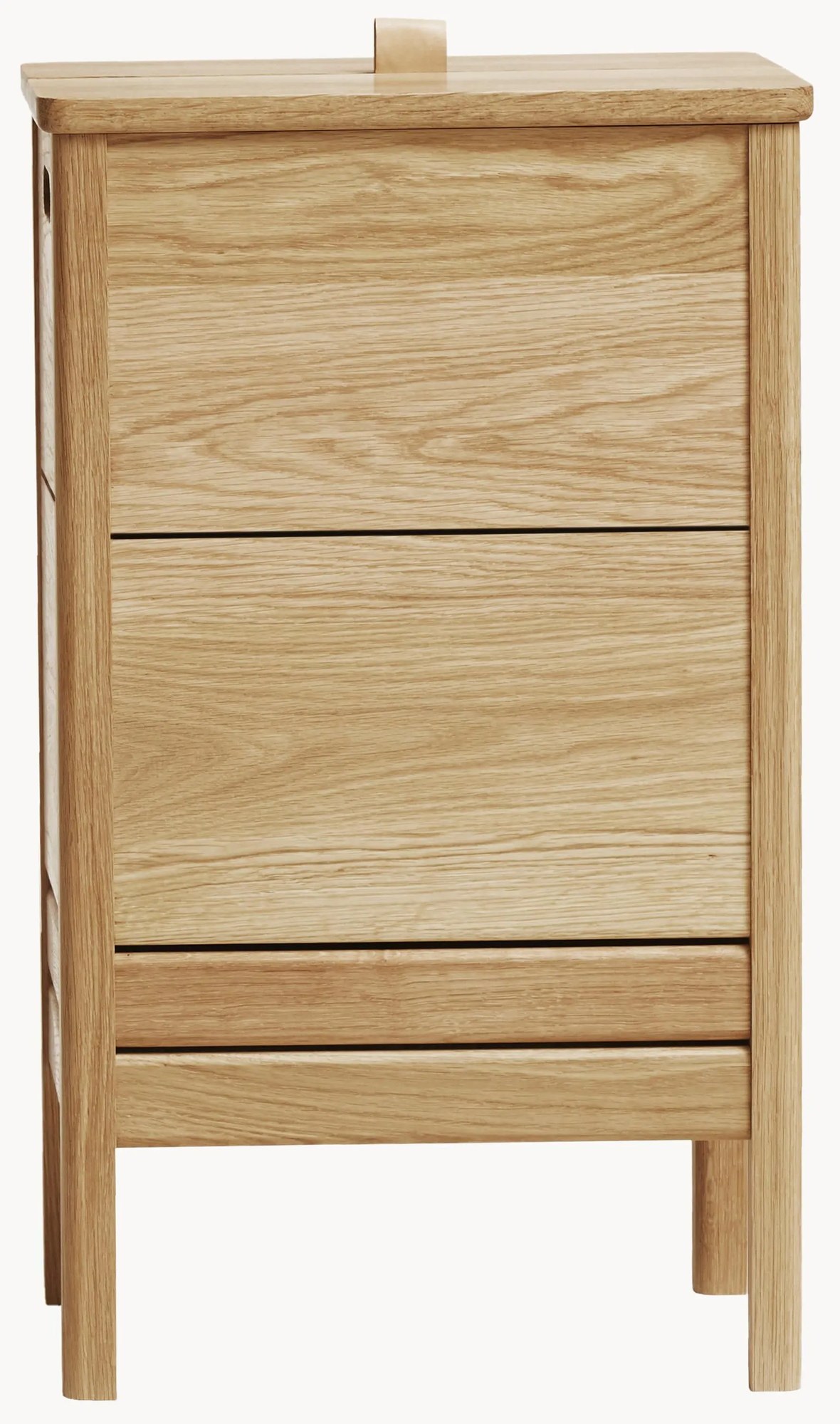 Kôš na bielizeň z dubového dreva A Line