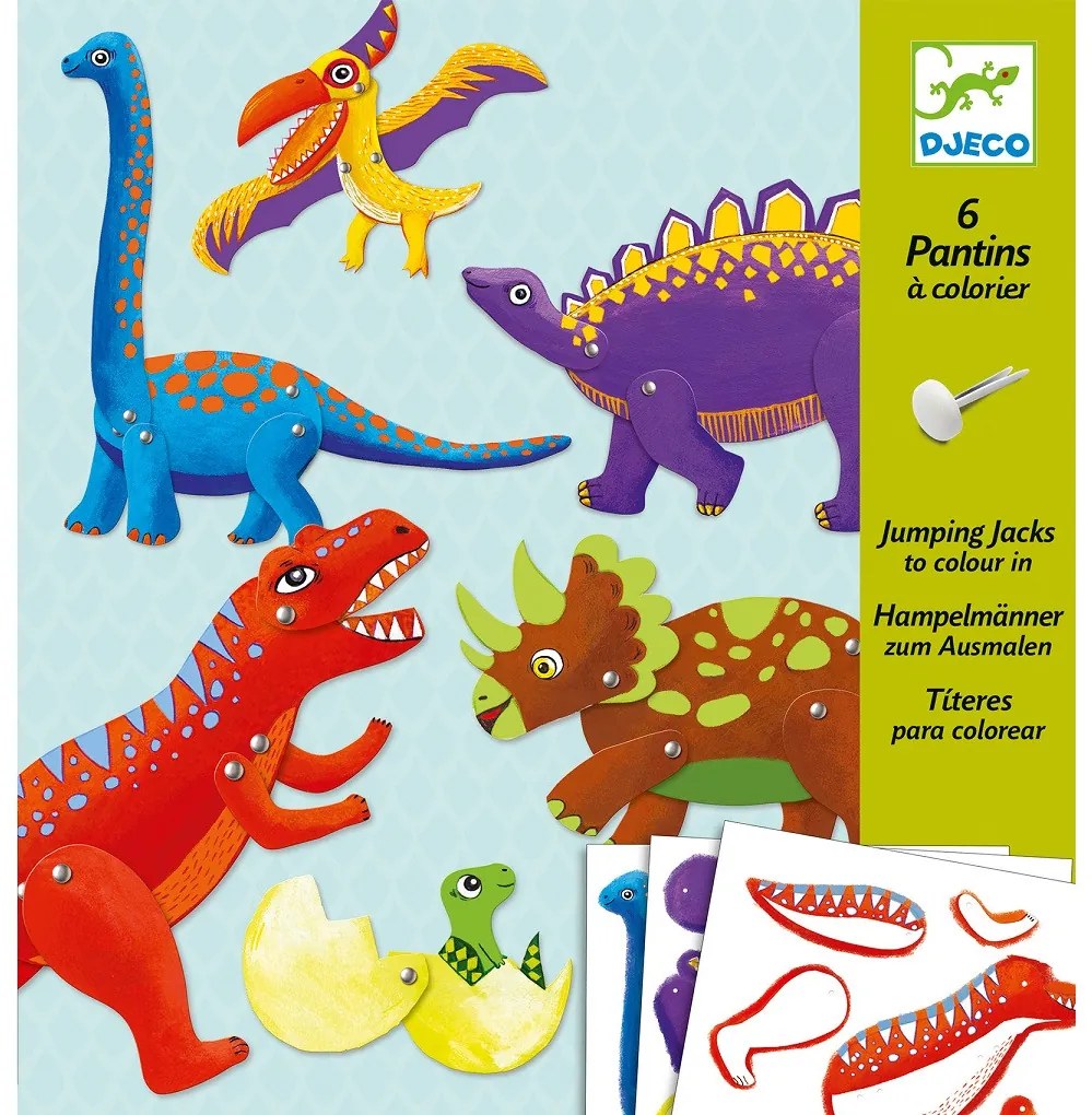 Pohyblivé figúrky – Dinosaury