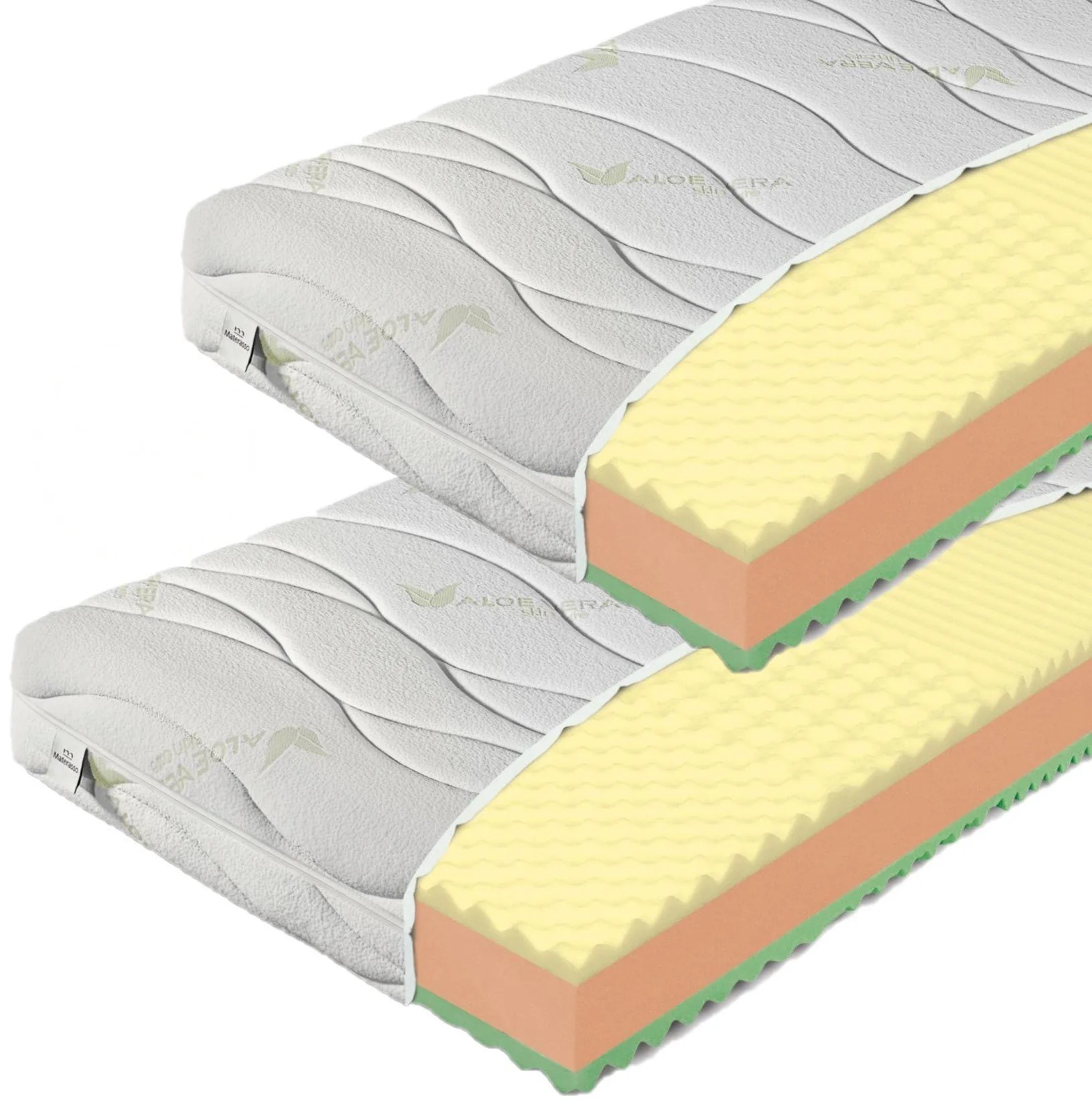 Materasso Penový matrac Visco 1+1 Rozmer: 90 x 200 cm