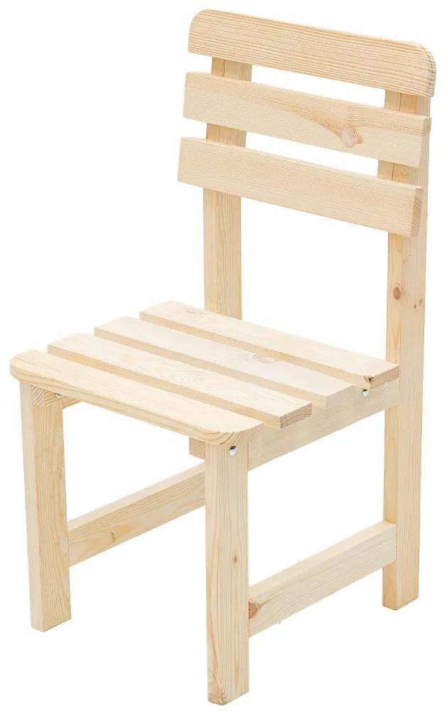 DEOKORK Masívne drevené záhradné kreslo z borovice drevo 22 mm