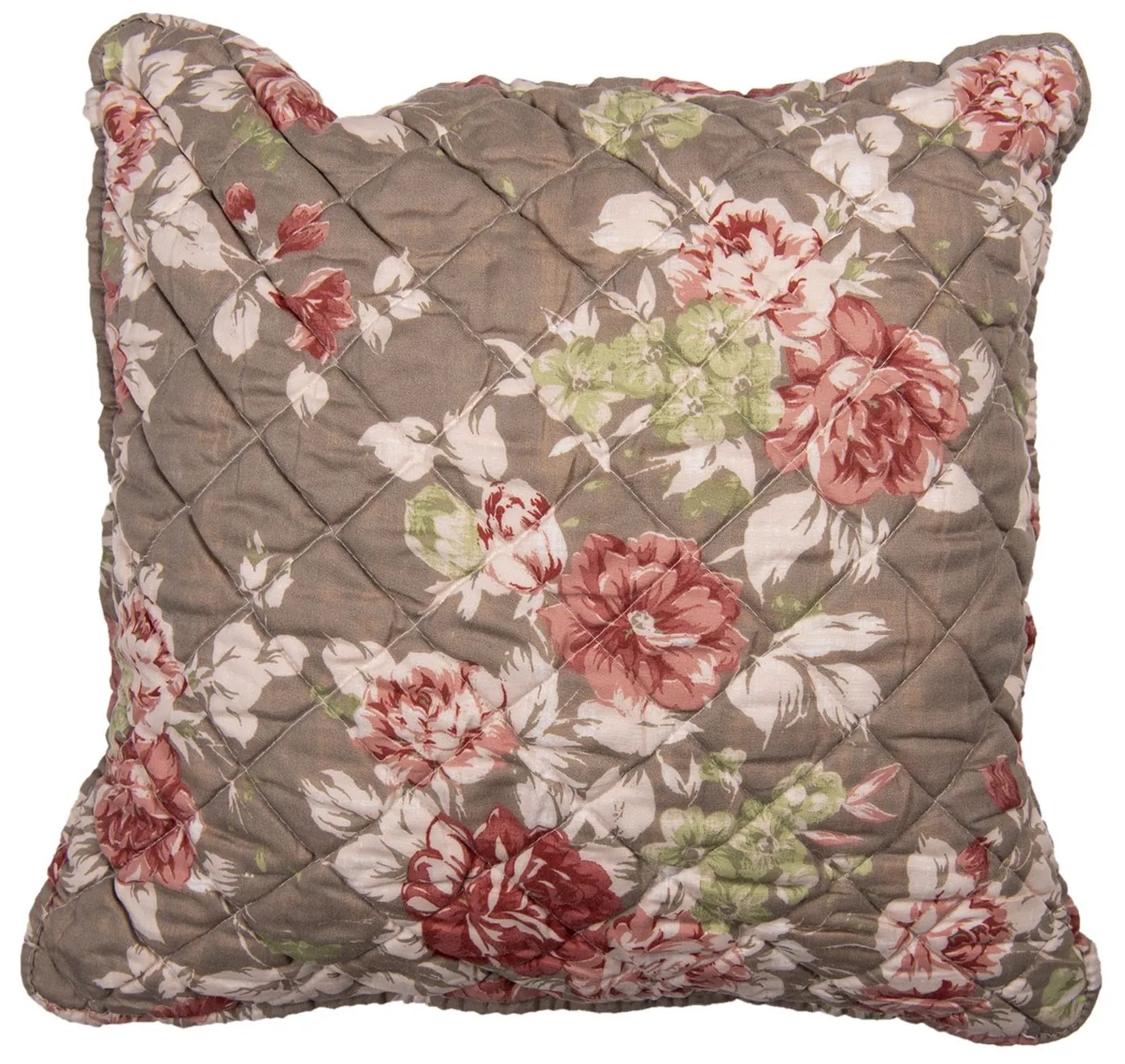 Kvetovaný povlak na vankúš Elia - 50 * 50 cm Kvetovaný povlak na vankúš Elia - 50 * 50 cm