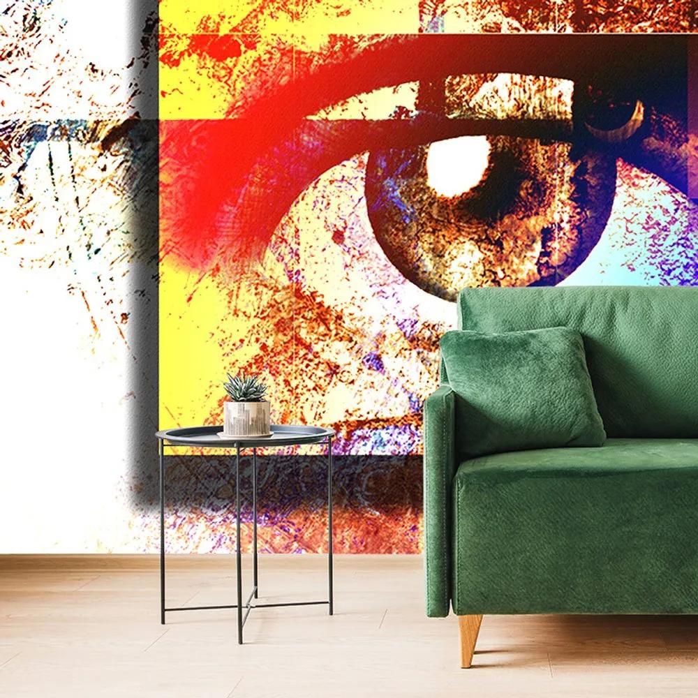 Samolepiaca tapeta surrealistické oko