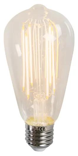 E27 LED Filament Dlhá Rustikálna Žiarovka ST64 3.5W 250LM 2300K