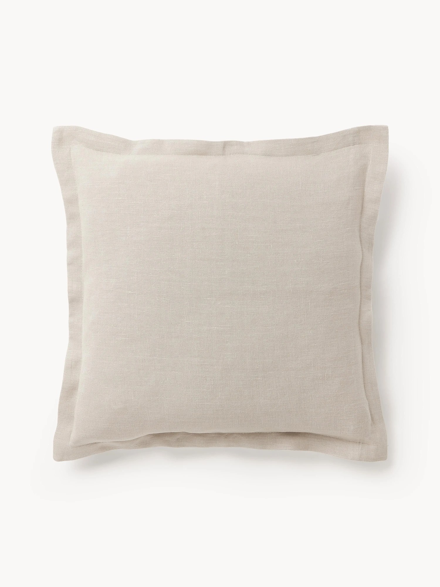 Ľanový poťah na vankúš s vyvýšeným lemom Taryn