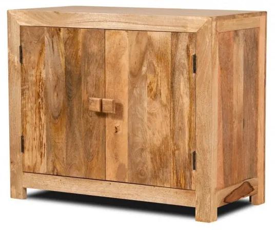 Komoda Hina 90x90x45 z mangového dreva Mango natural