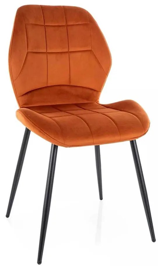 Jedálenská stolička Verso, oranžová