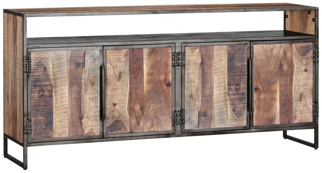 furniture-nabytek.cz - Příborník York dřevo akácie a kov