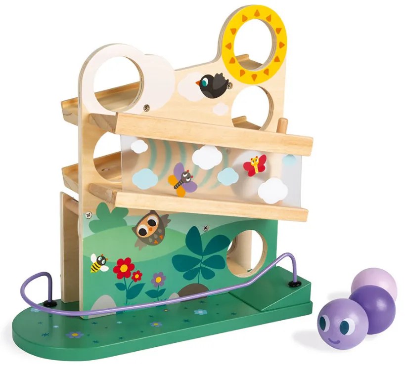 Guľôčková dráha - húsenica