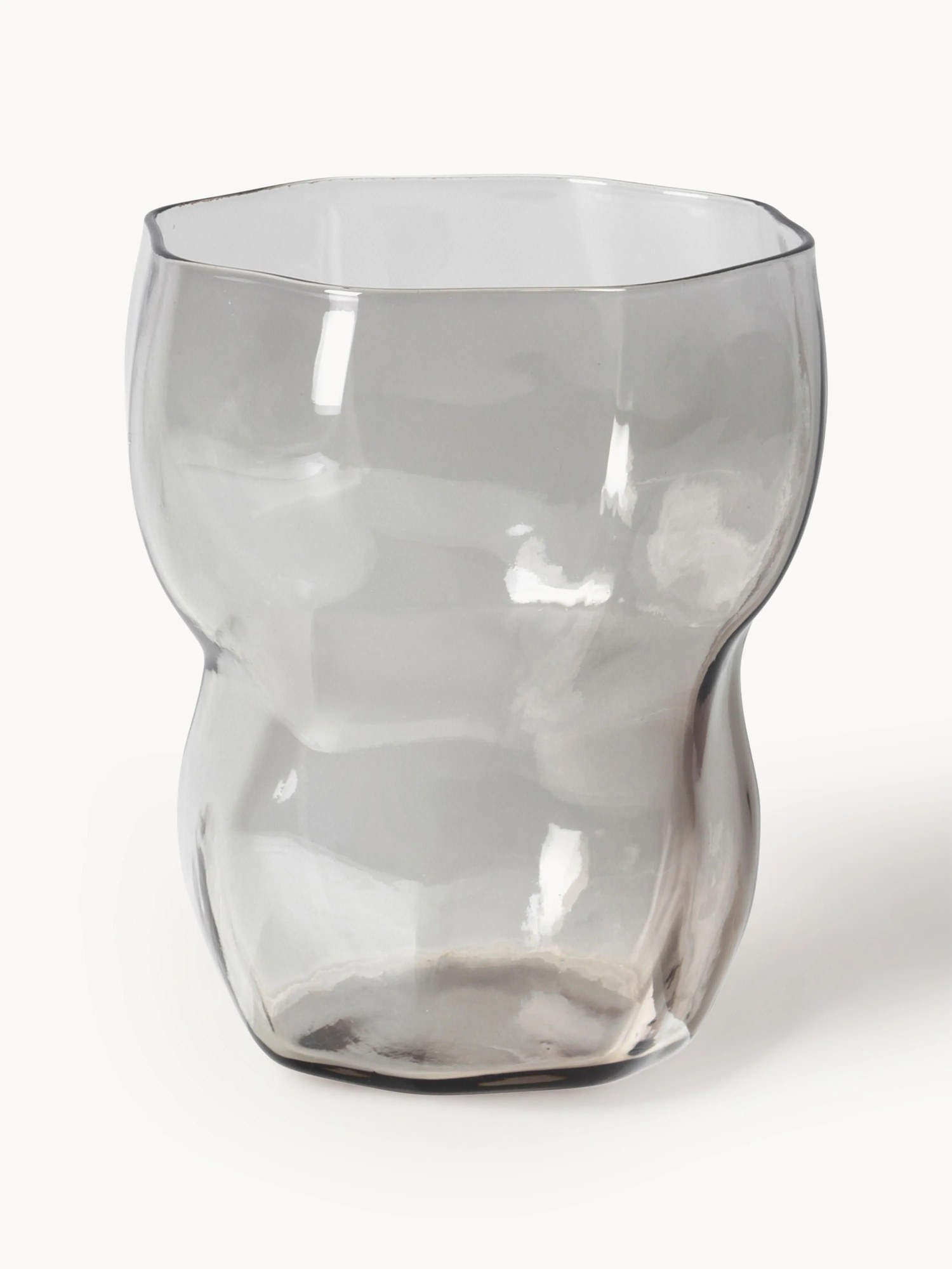 Ručne fúkané poháre na vodu Limfjord, 4 ks