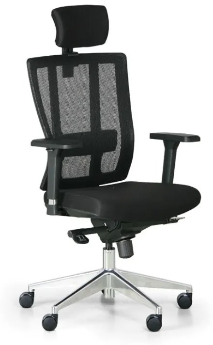 Kancelárska stolička METRIM, čierna