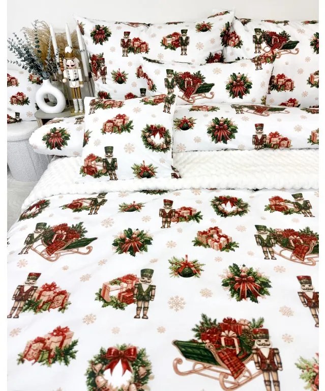 INTERMEDIC SK Vianočné obliečky Čarovný Luskáčik – 100 % bavlna