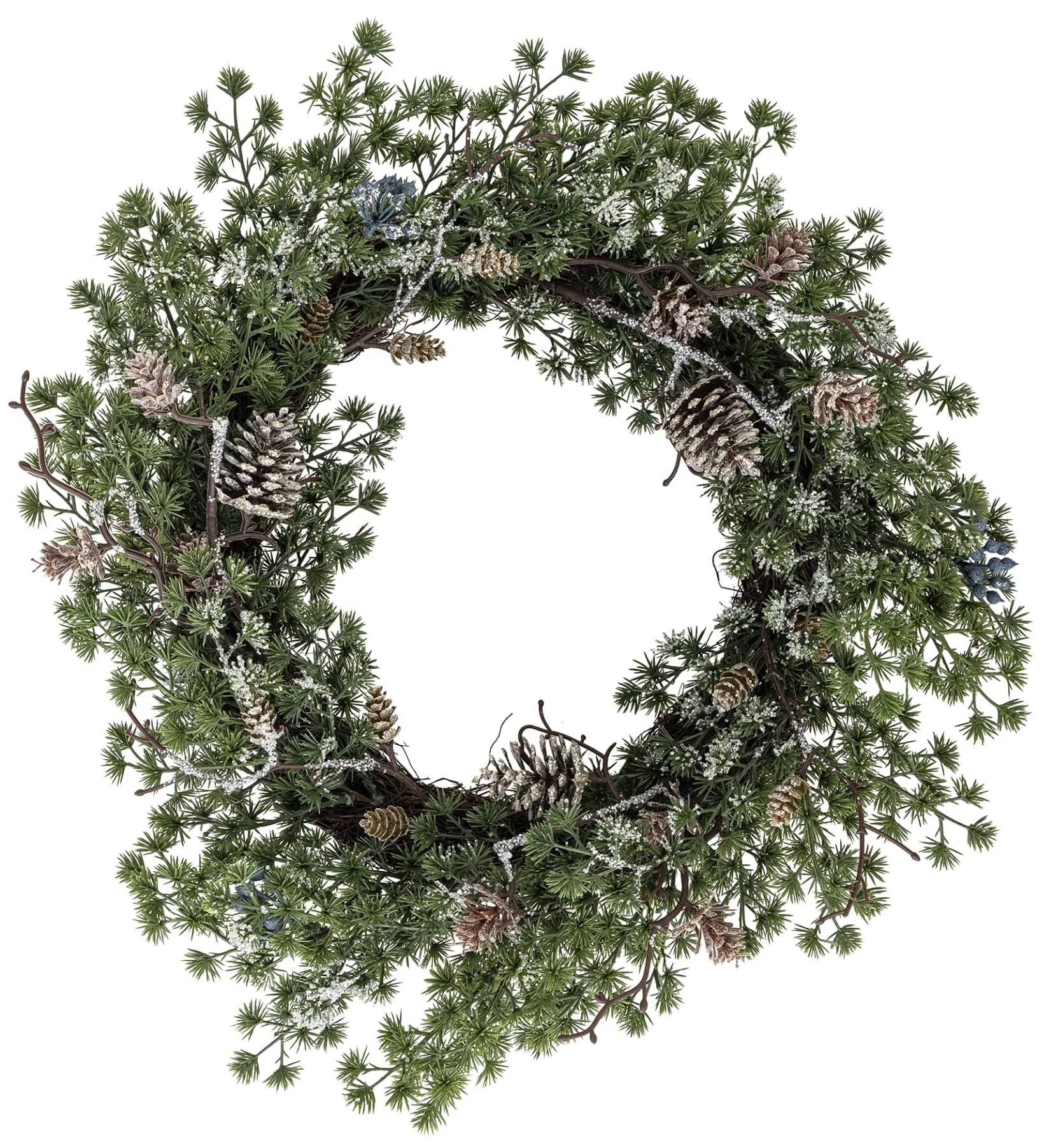 Bloomingville Dekoratívny umelý veniec Cedar Ø 50 cm