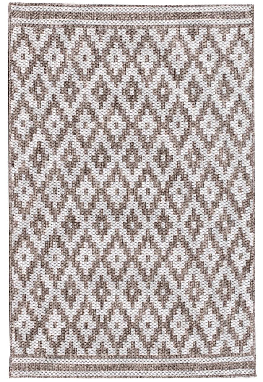 Koberec Moderný Rhombs norky/vlny 120x170cm