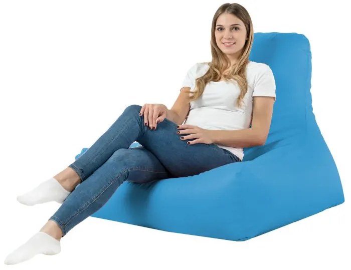 Sedací vak Bali Ekokoža Farba: 14.Svetlo modrý