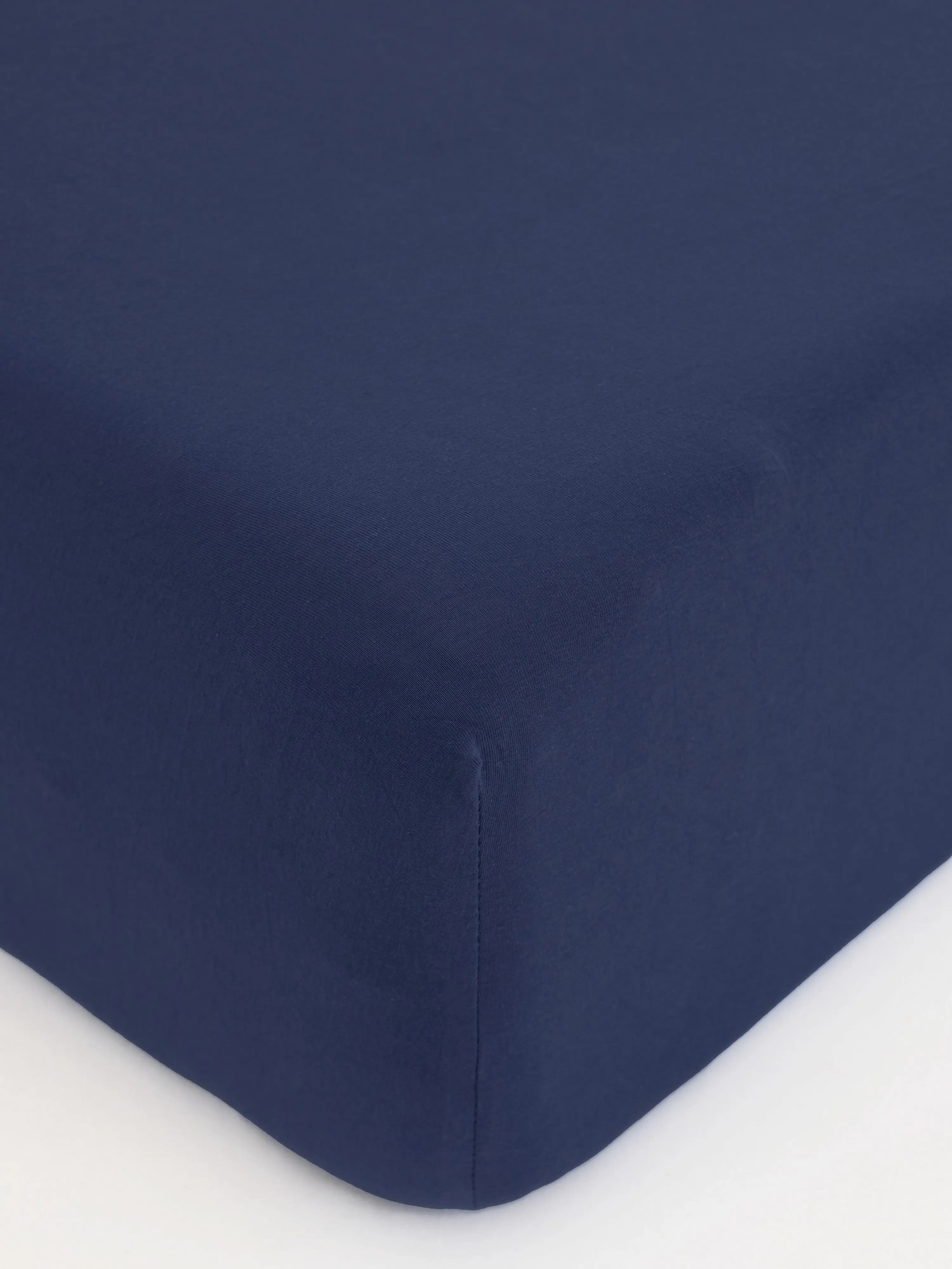 Jersey plachta do postieľky Classic 70 x 140 cm – tmavo modrá