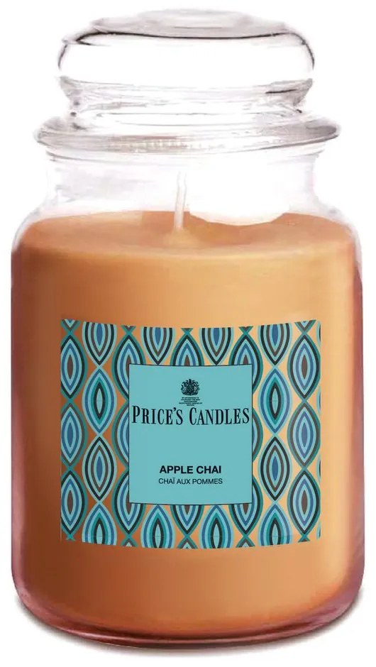 Price´s Price's MAXI vonná svíčka ve skle Apple Chai - hoření 130h