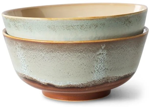 Rustikálne béžová porcelánová mištička Chef - Ø 9*3 cm / 50 ml